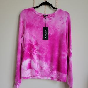 Wildfox Love potion tie dye sweatshirt